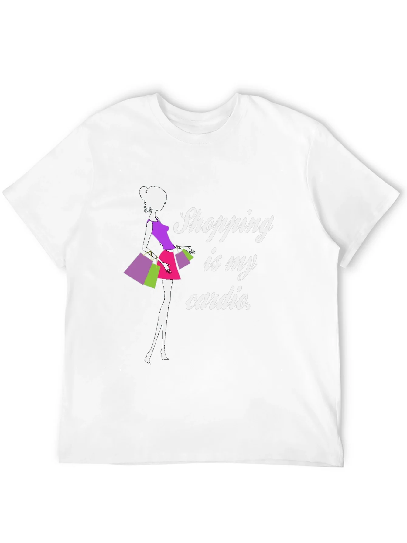 Shopping is My Cardio Graphic Tee