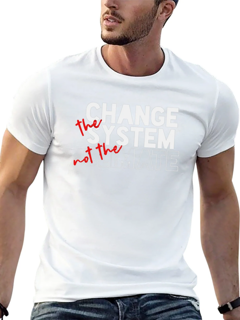 Change The System Graphic Tee