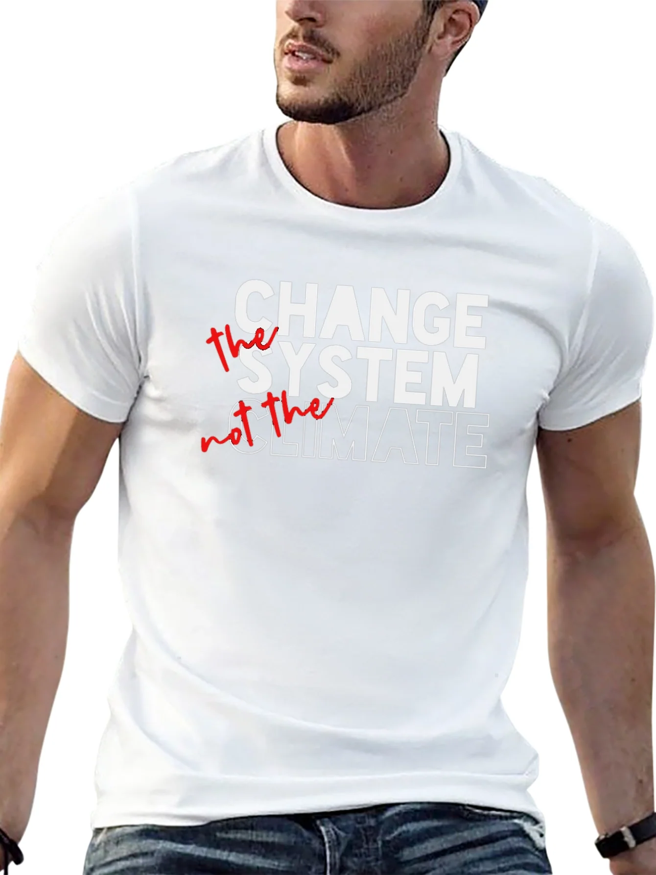 Change The System Graphic Tee