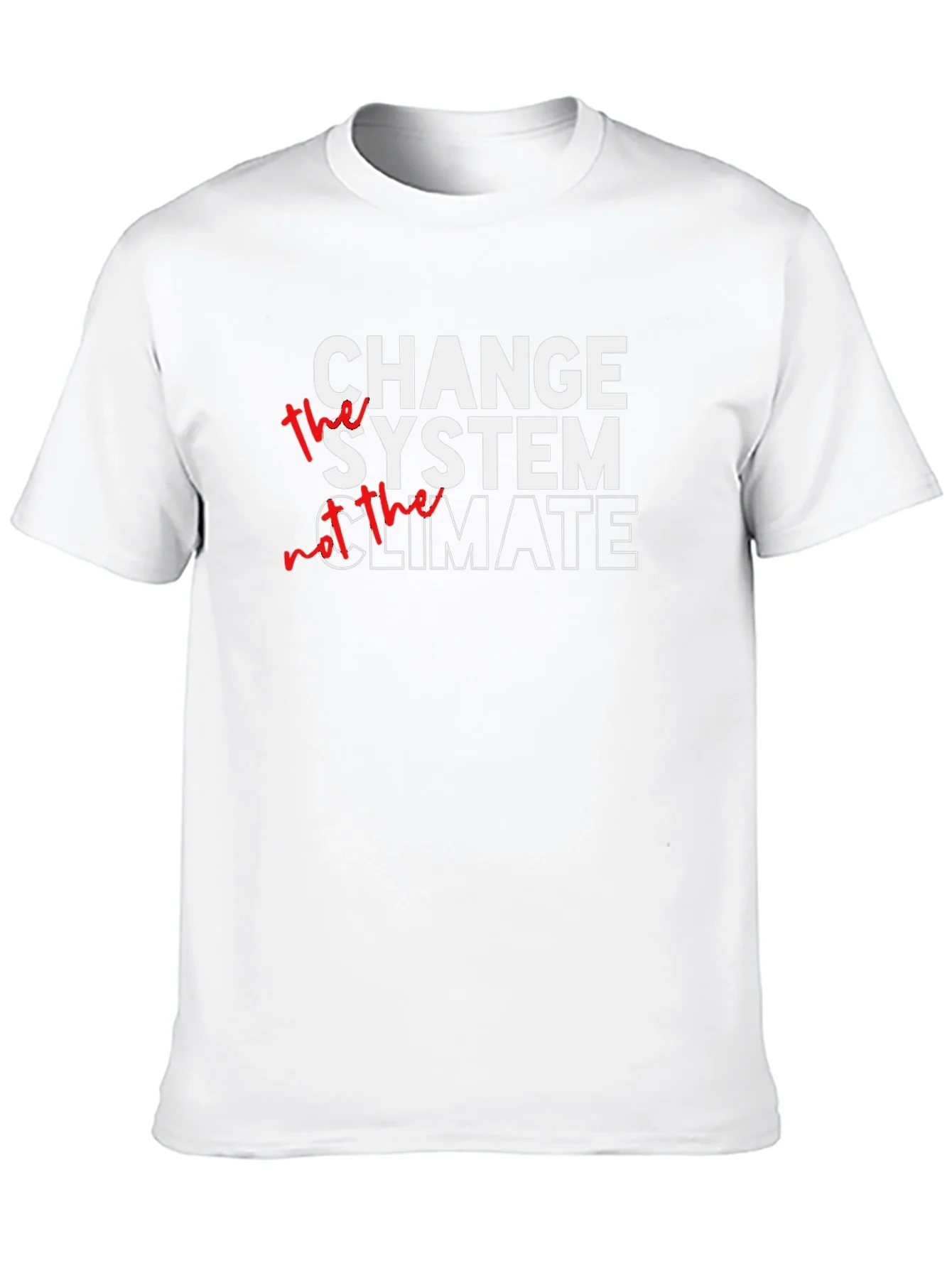 Change The System Graphic Tee