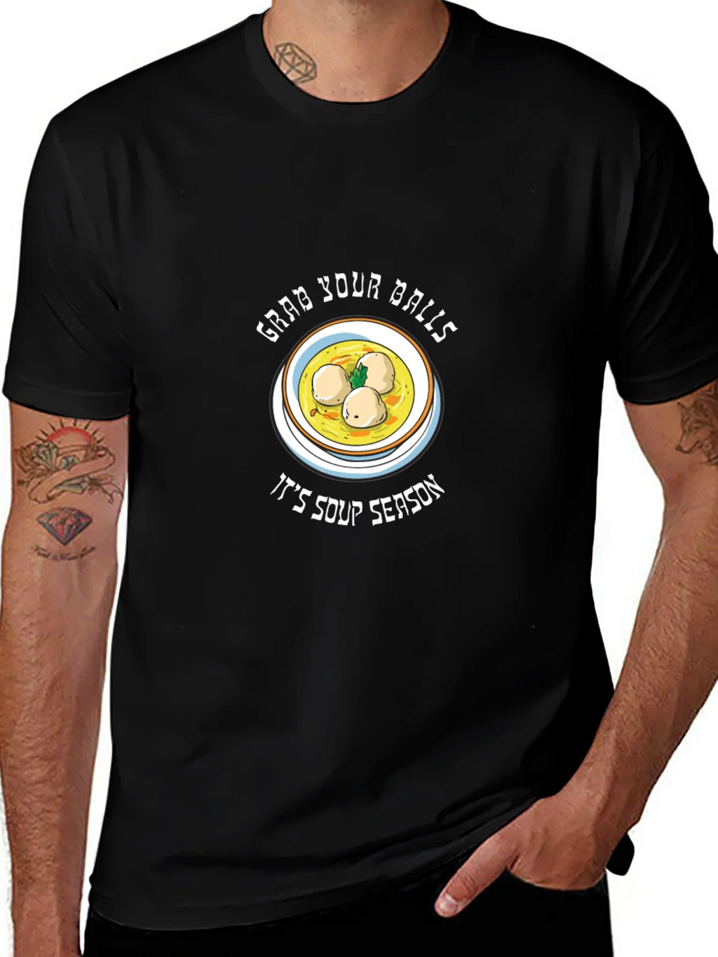 Grab Your Balls Soup Season T-Shirt