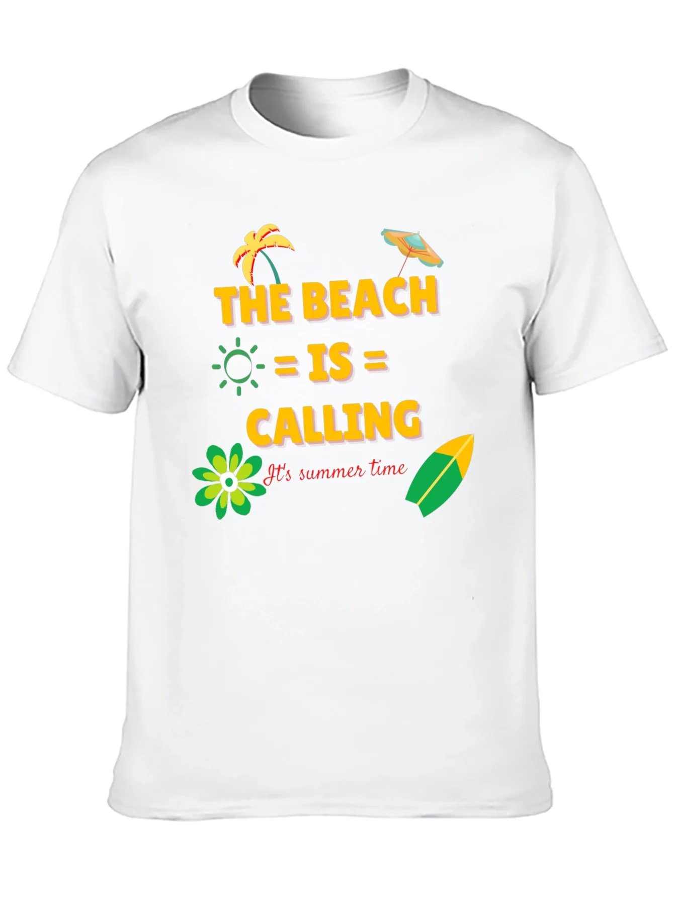 The Beach is Calling T-Shirt - Summer Vibes