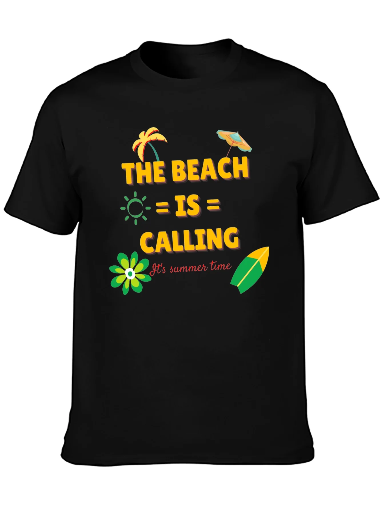 The Beach is Calling T-Shirt - Summer Vibes