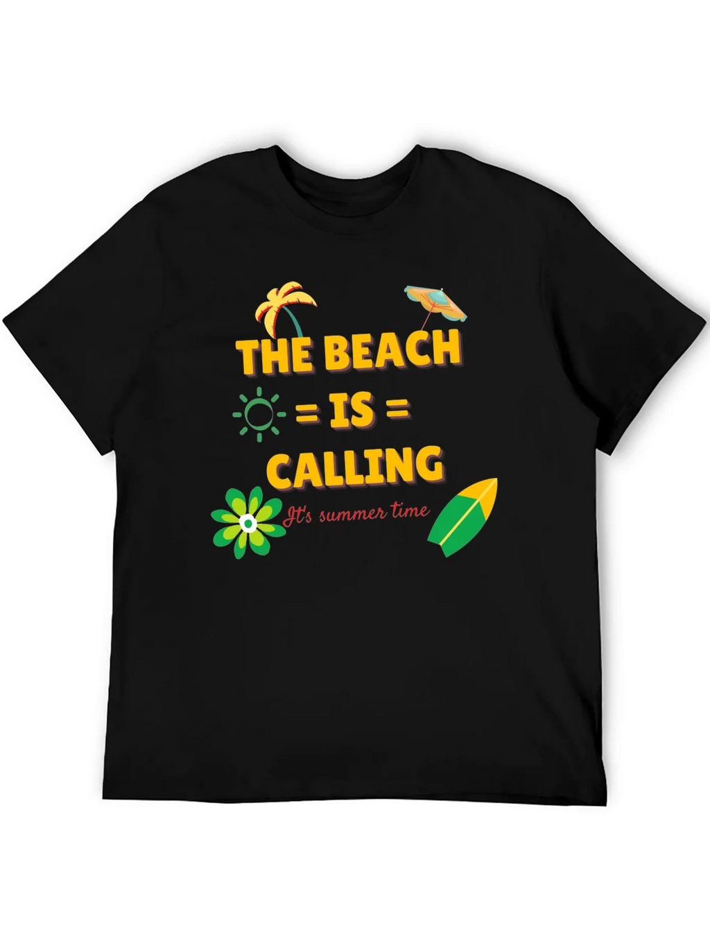 The Beach is Calling T-Shirt - Summer Vibes