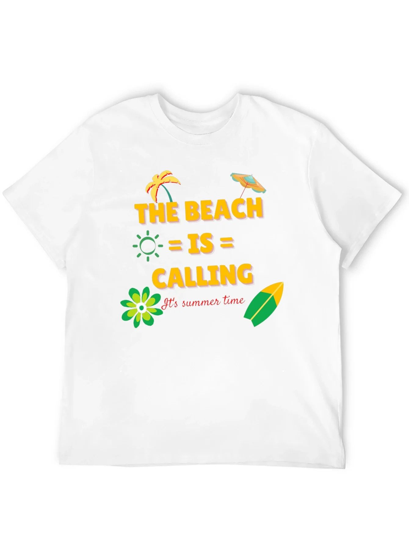 The Beach is Calling T-Shirt - Summer Vibes