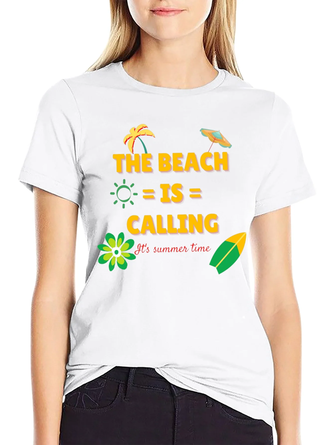 The Beach is Calling T-Shirt - Summer Vibes