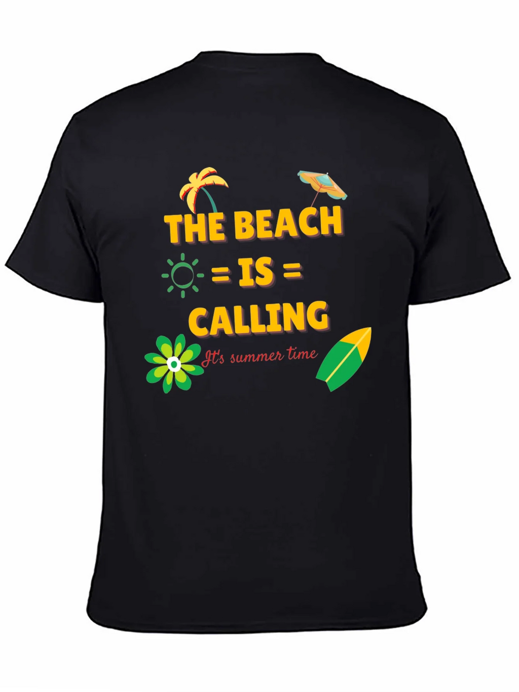 The Beach is Calling T-Shirt - Summer Vibes