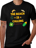 The Beach is Calling T-Shirt - Summer Vibes