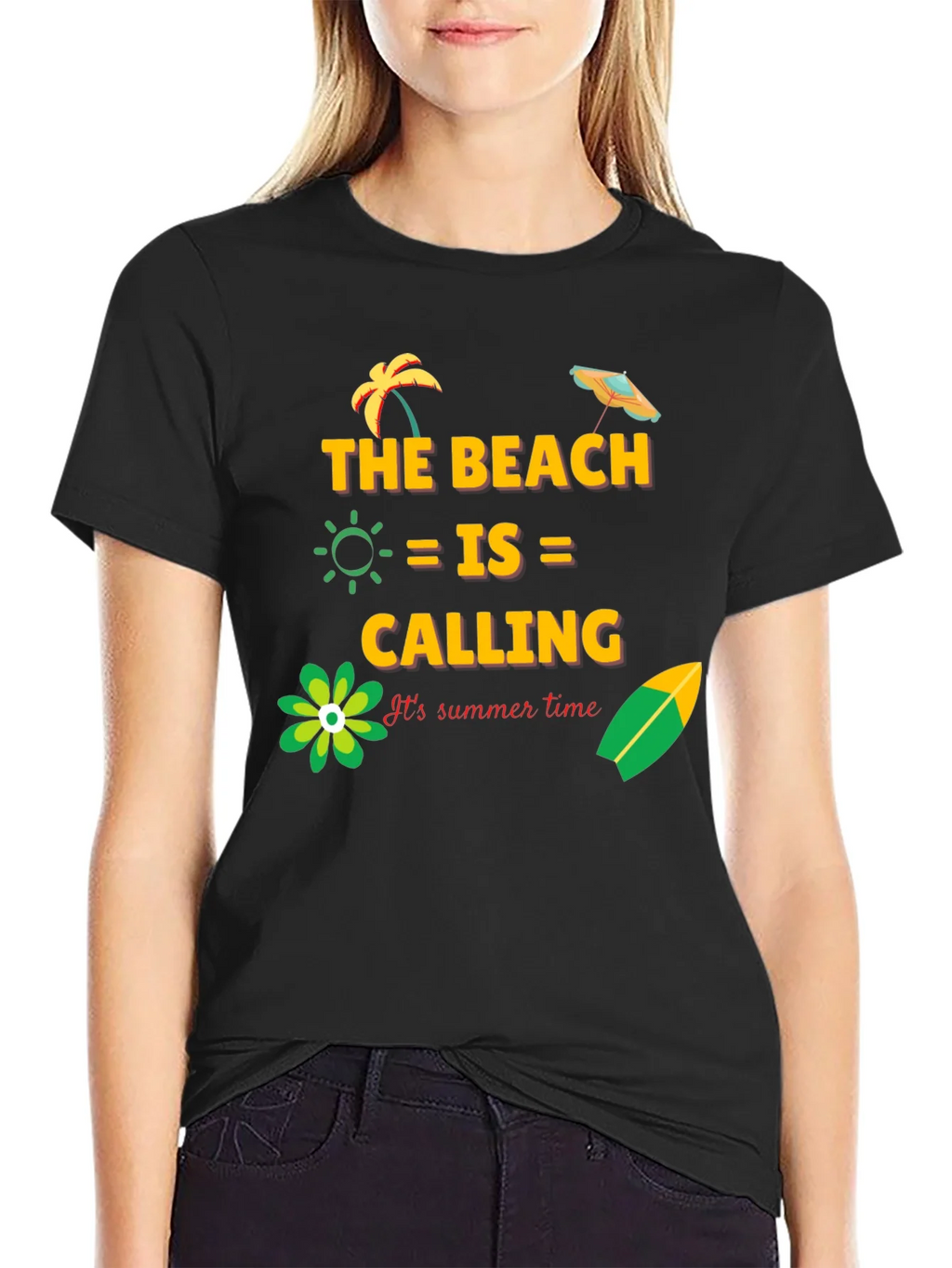 The Beach is Calling T-Shirt - Summer Vibes