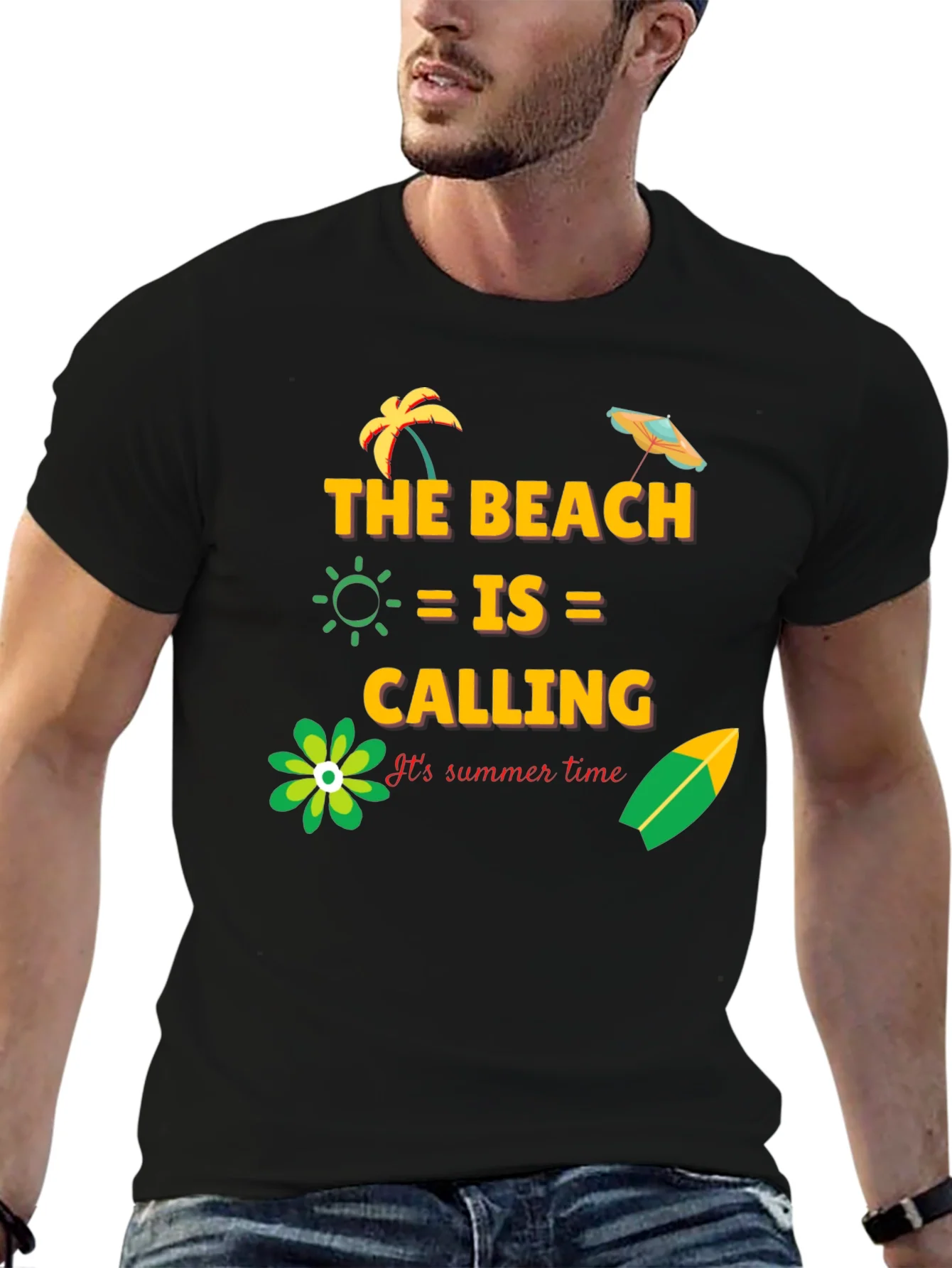 The Beach is Calling T-Shirt - Summer Vibes