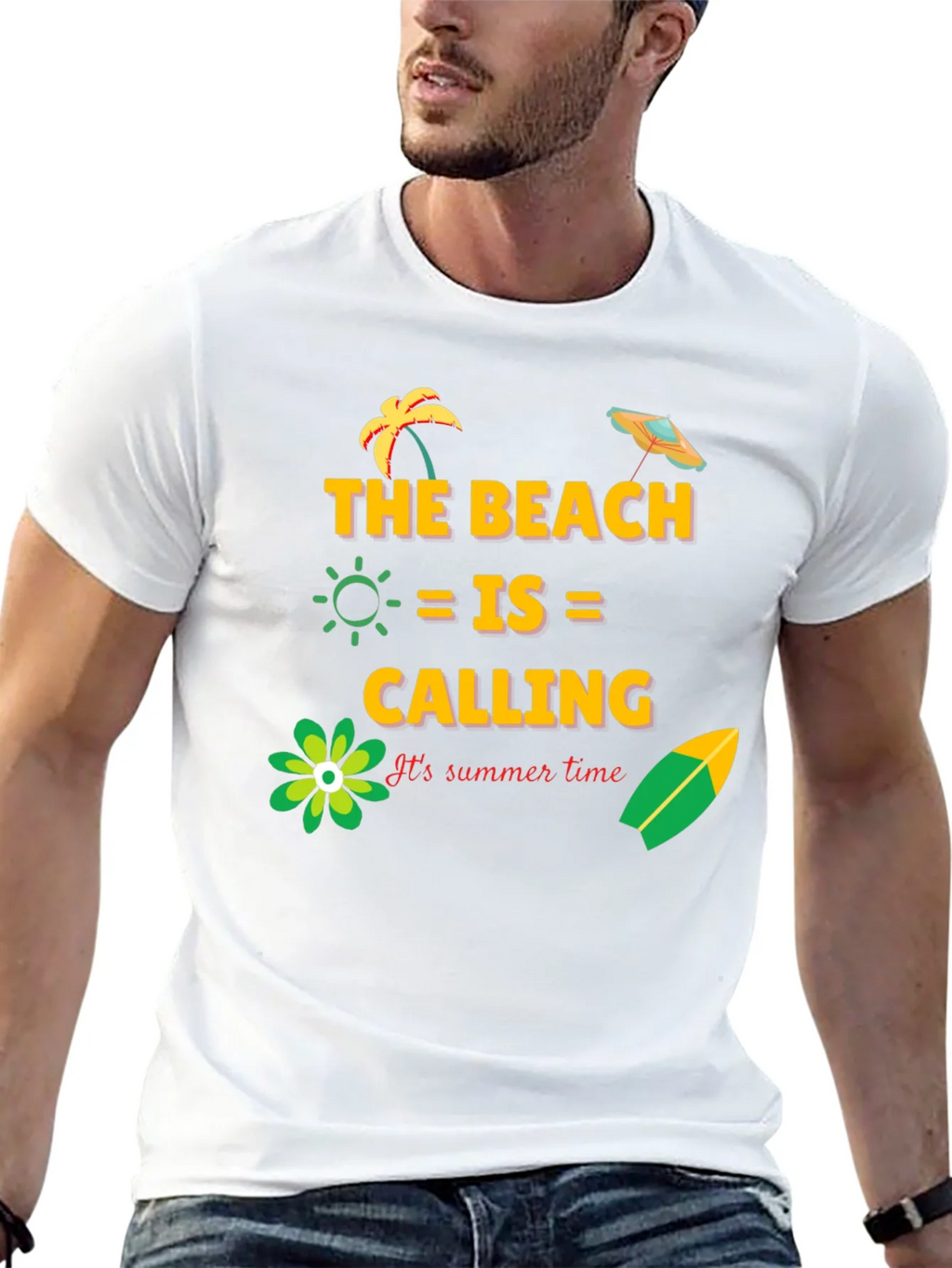 The Beach is Calling T-Shirt - Summer Vibes