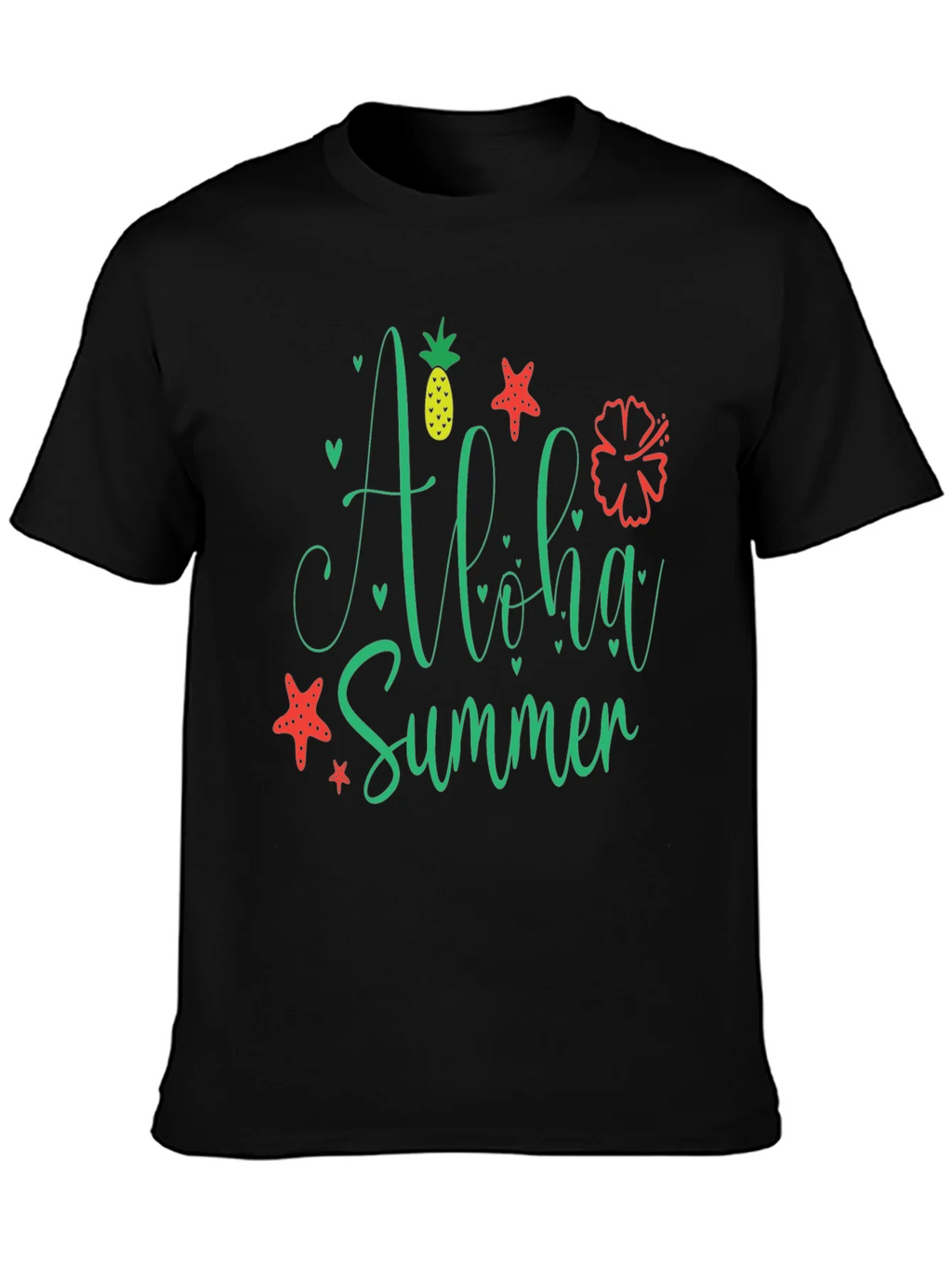 Aloha Summer Graphic T-Shirt