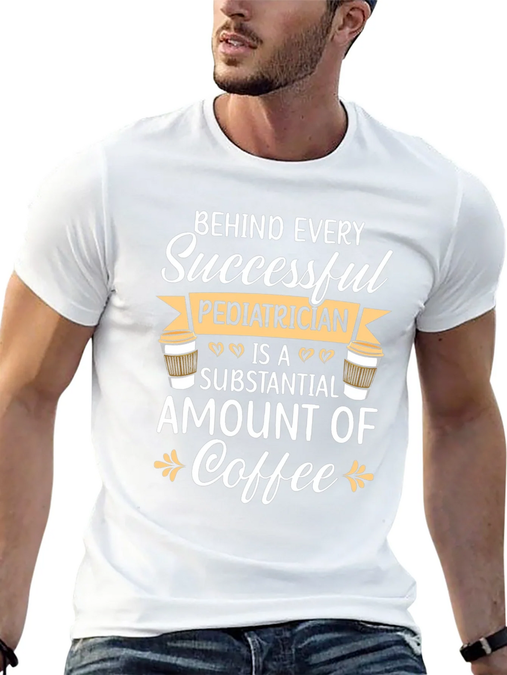 Pediatrician Coffee T-Shirt - Gift for Doctors