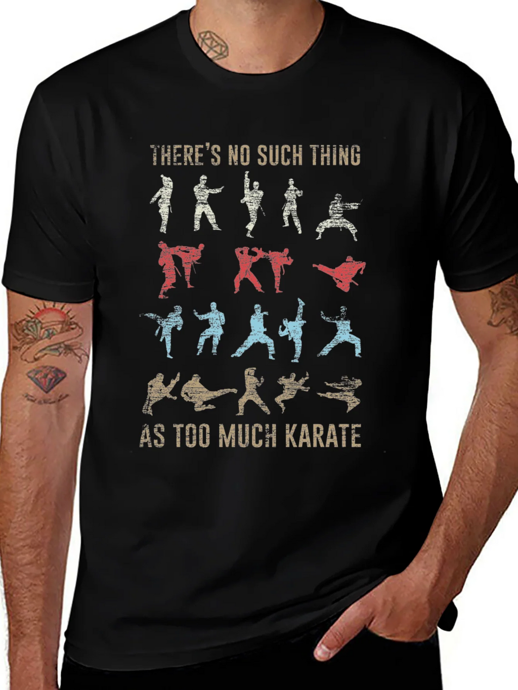 Karate Graphic Tee - Too Much Karate T-Shirt
