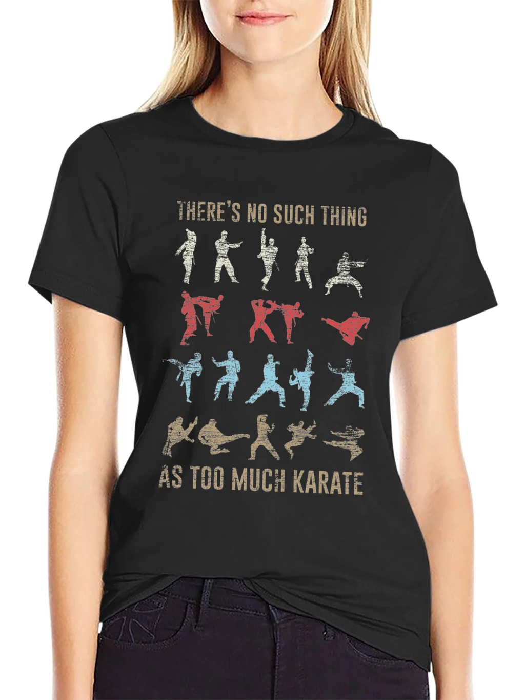 Karate Graphic Tee - Too Much Karate T-Shirt