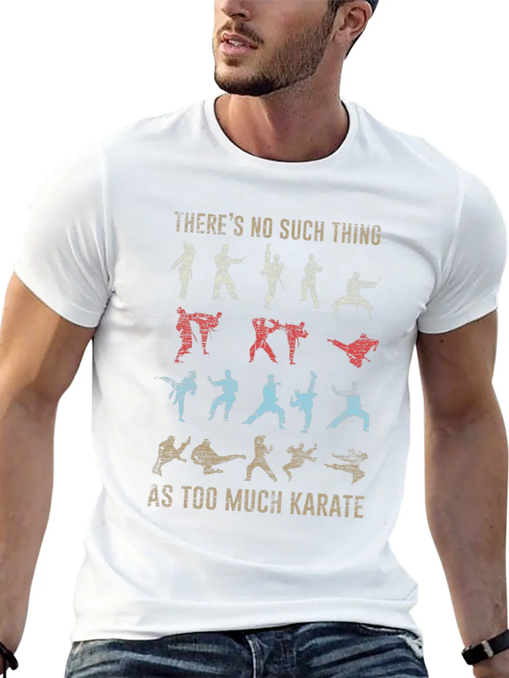 Karate Graphic Tee - Too Much Karate T-Shirt