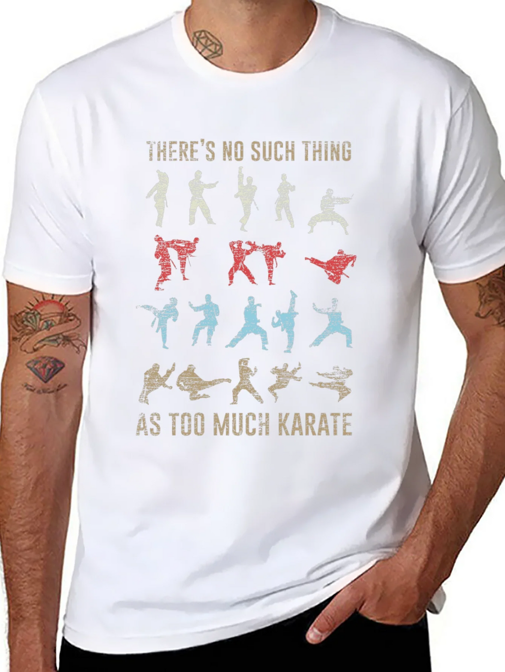 Karate Graphic Tee - Too Much Karate T-Shirt