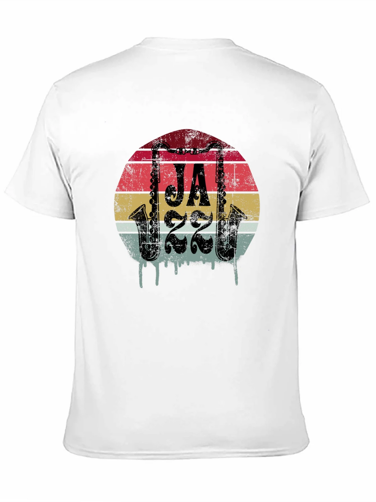 Vintage Jazz Saxophone Graphic T-Shirt