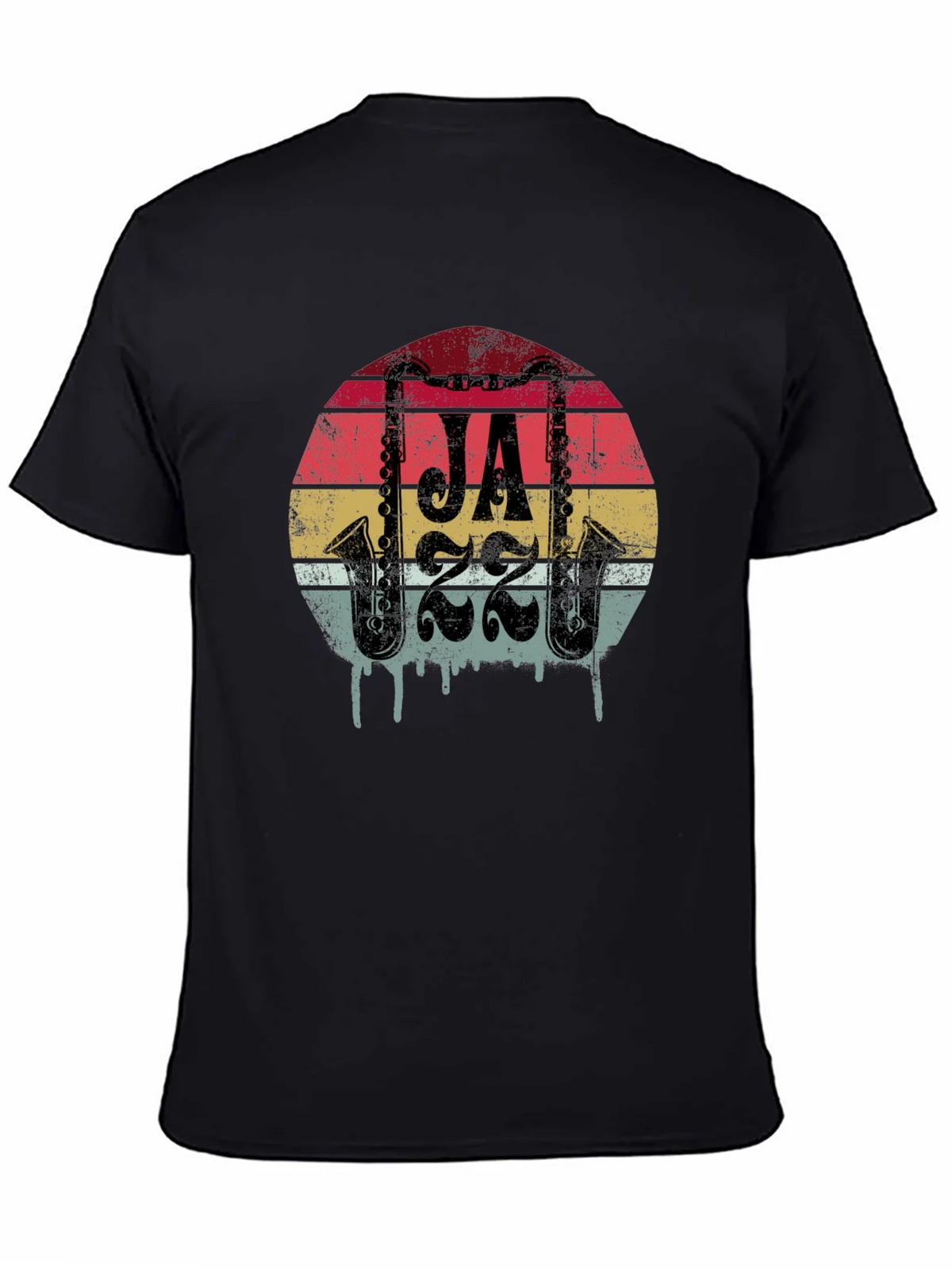 Vintage Jazz Saxophone Graphic T-Shirt