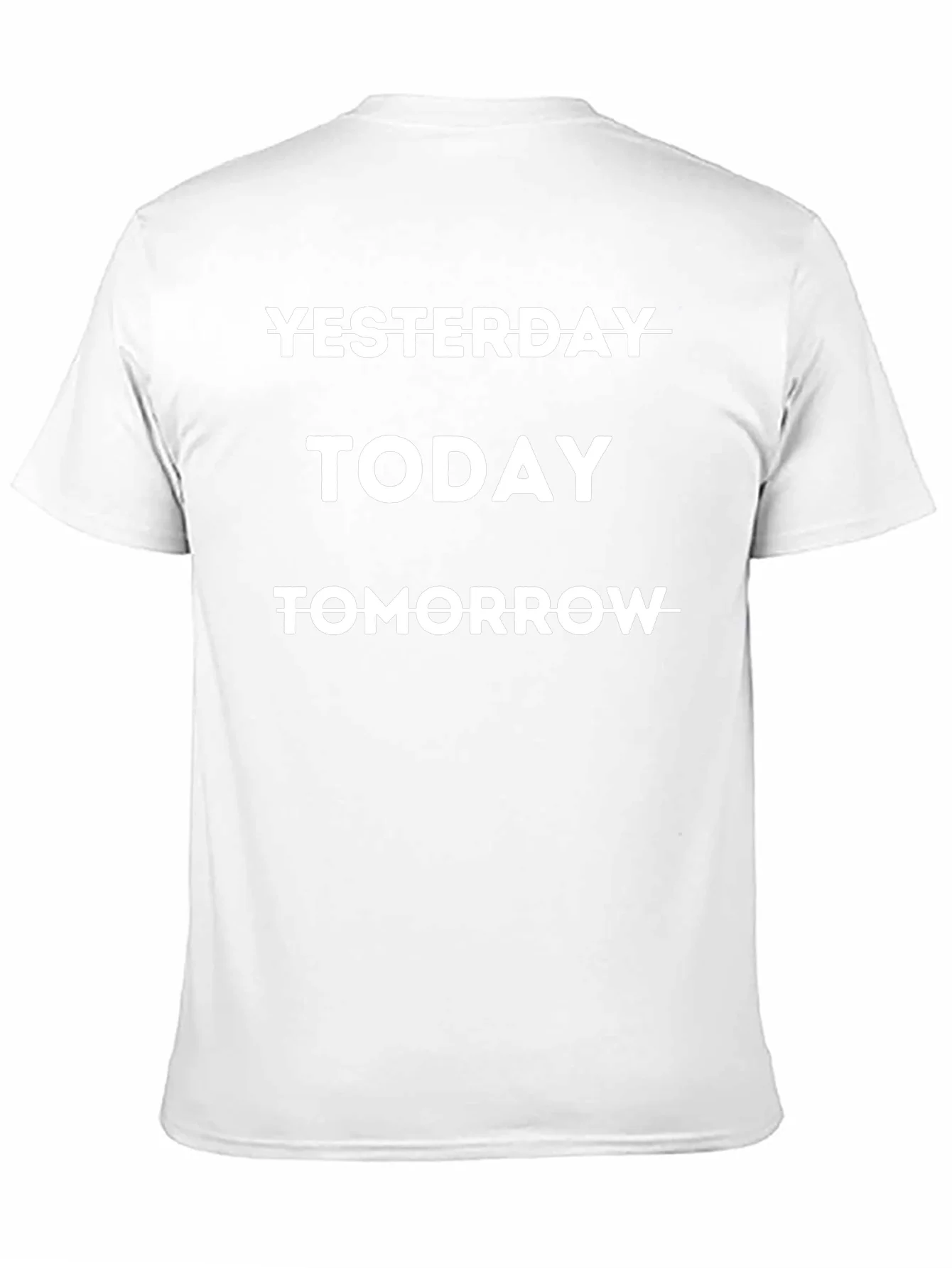 Yesterday Today Tomorrow Graphic Tee - Black