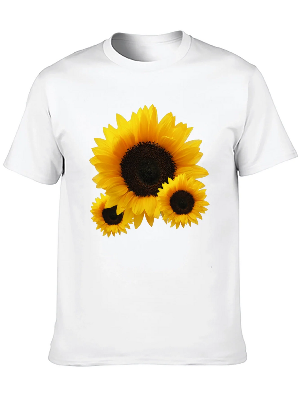 Sunflower Graphic Black Tee Shirt