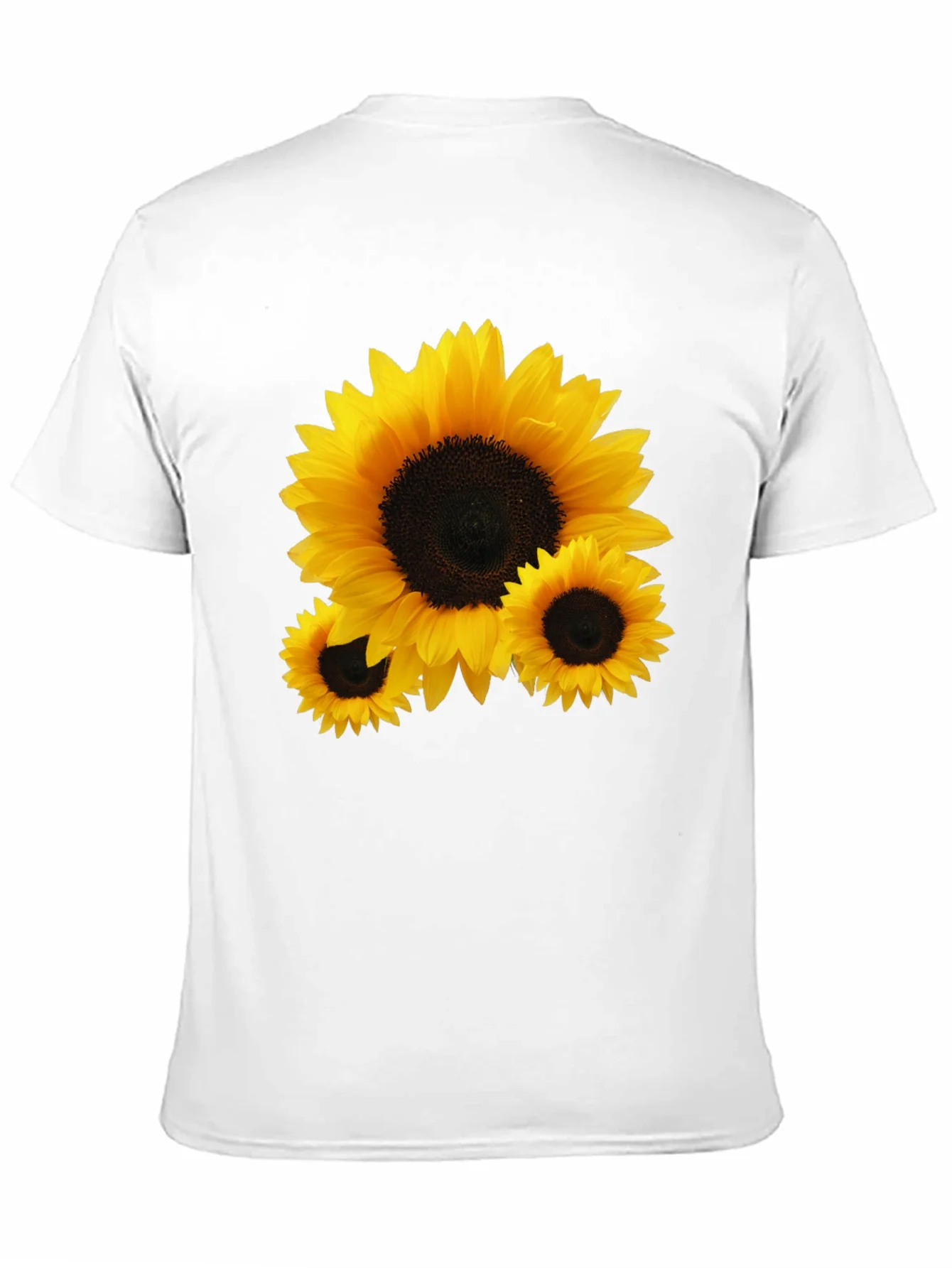Sunflower Graphic Black Tee Shirt