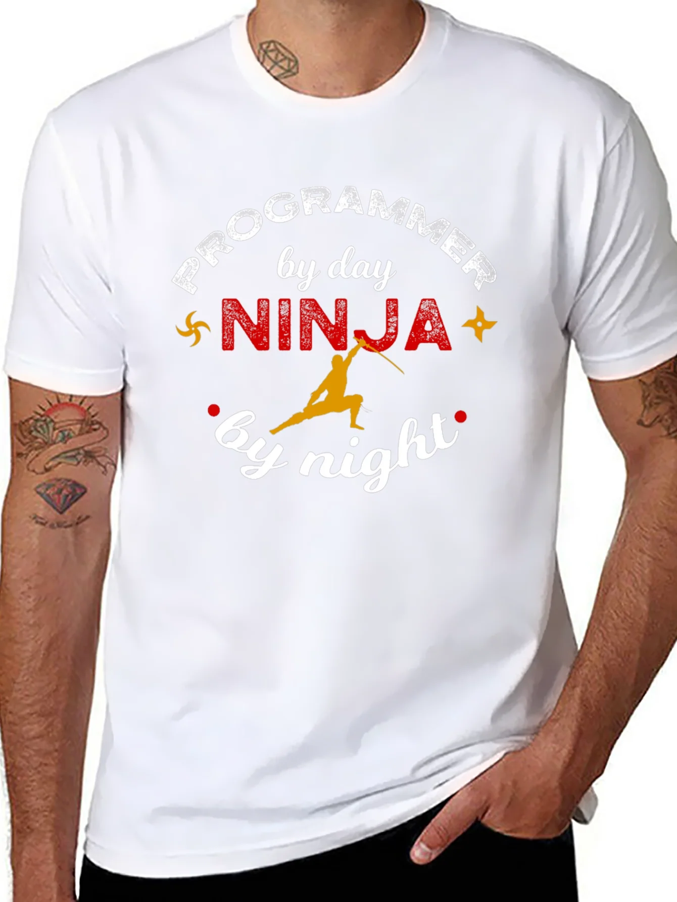 Programmer Ninja T-Shirt - Funny Coder Tee