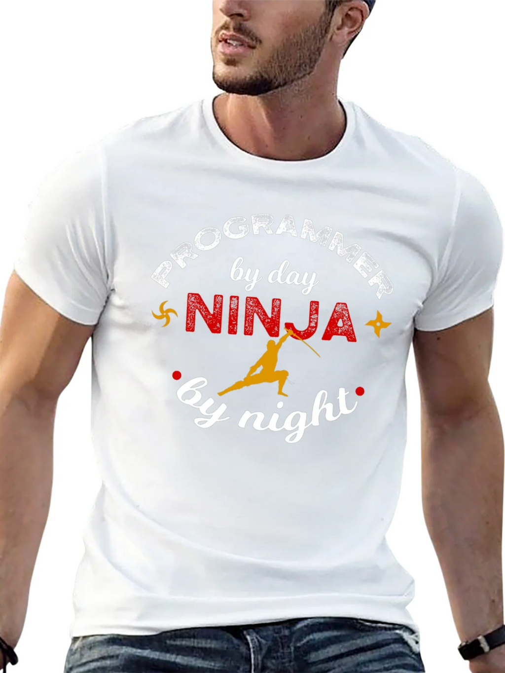 Programmer Ninja T-Shirt - Funny Coder Tee