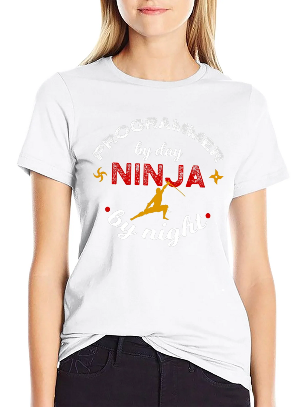 Programmer Ninja T-Shirt - Funny Coder Tee