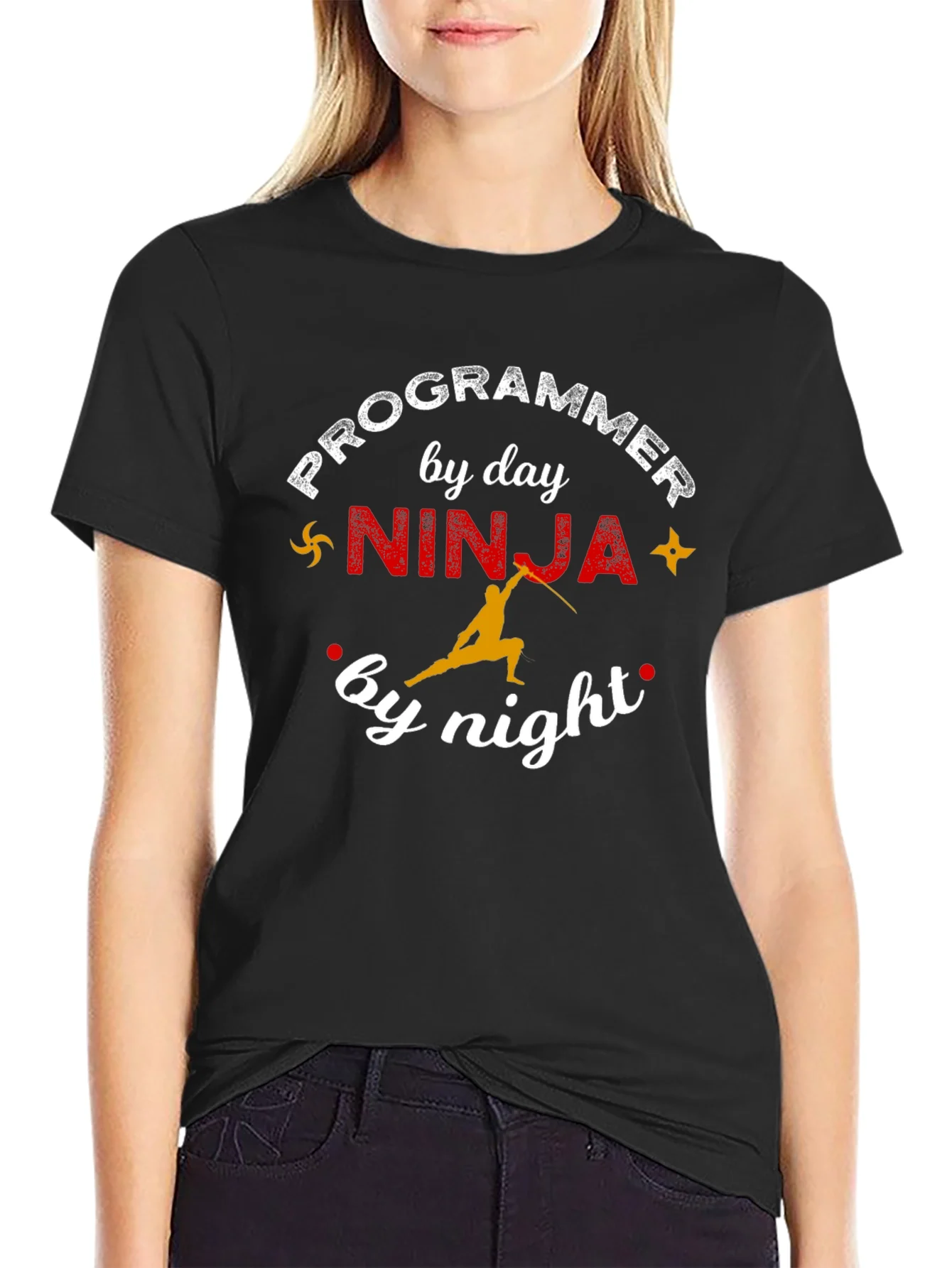 Programmer Ninja T-Shirt - Funny Coder Tee