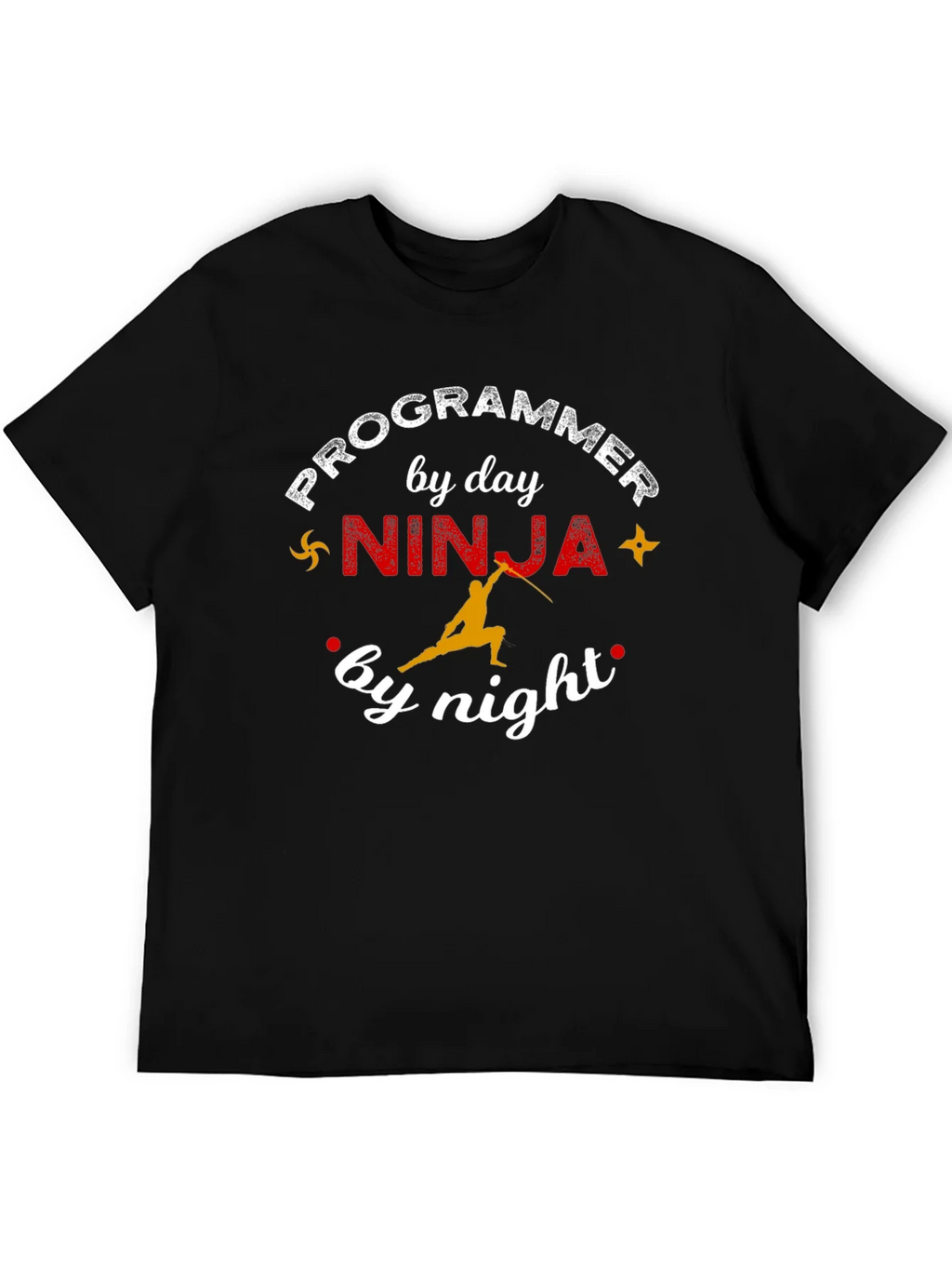 Programmer Ninja T-Shirt - Funny Coder Tee