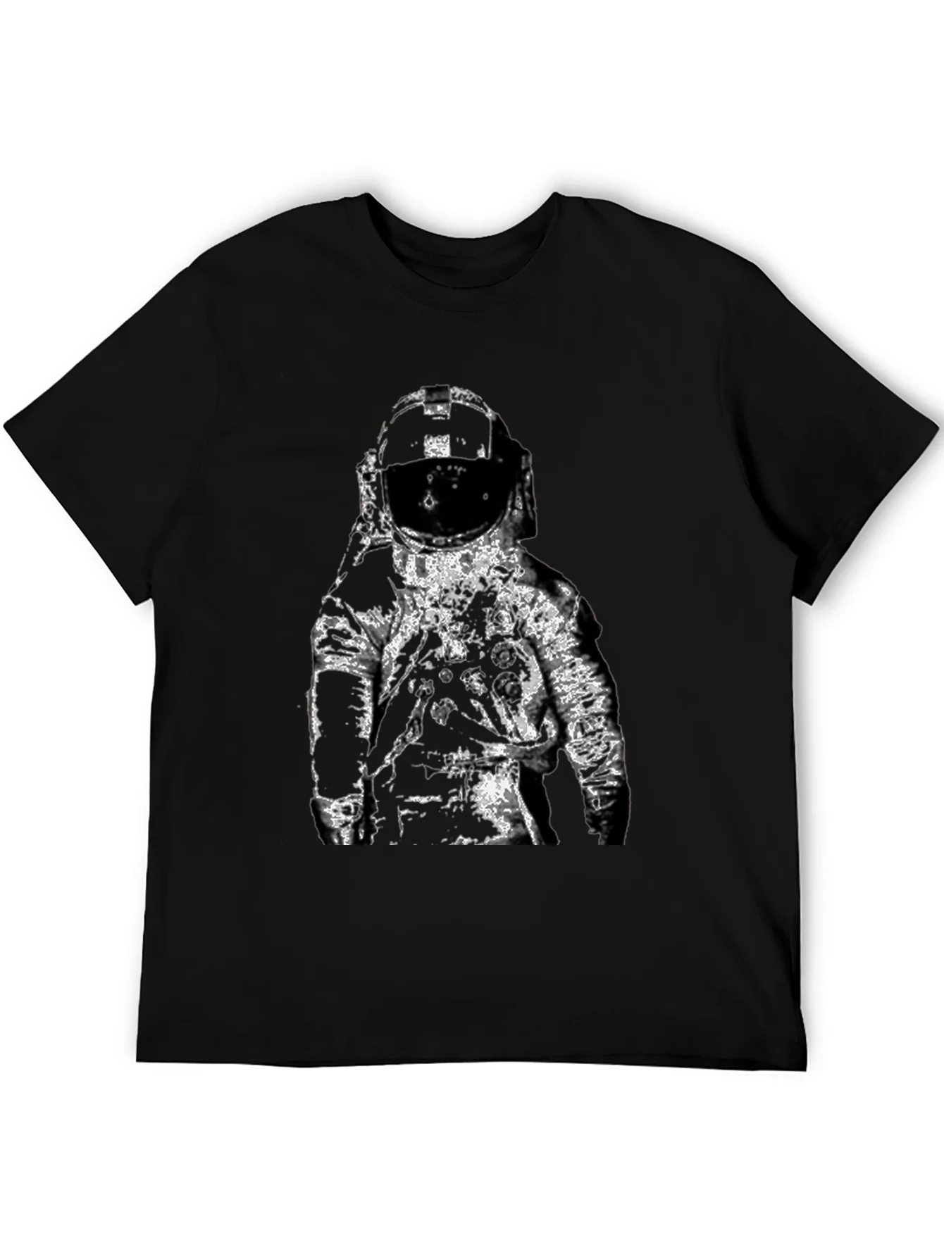 Astronaut Graphic Black T-Shirt