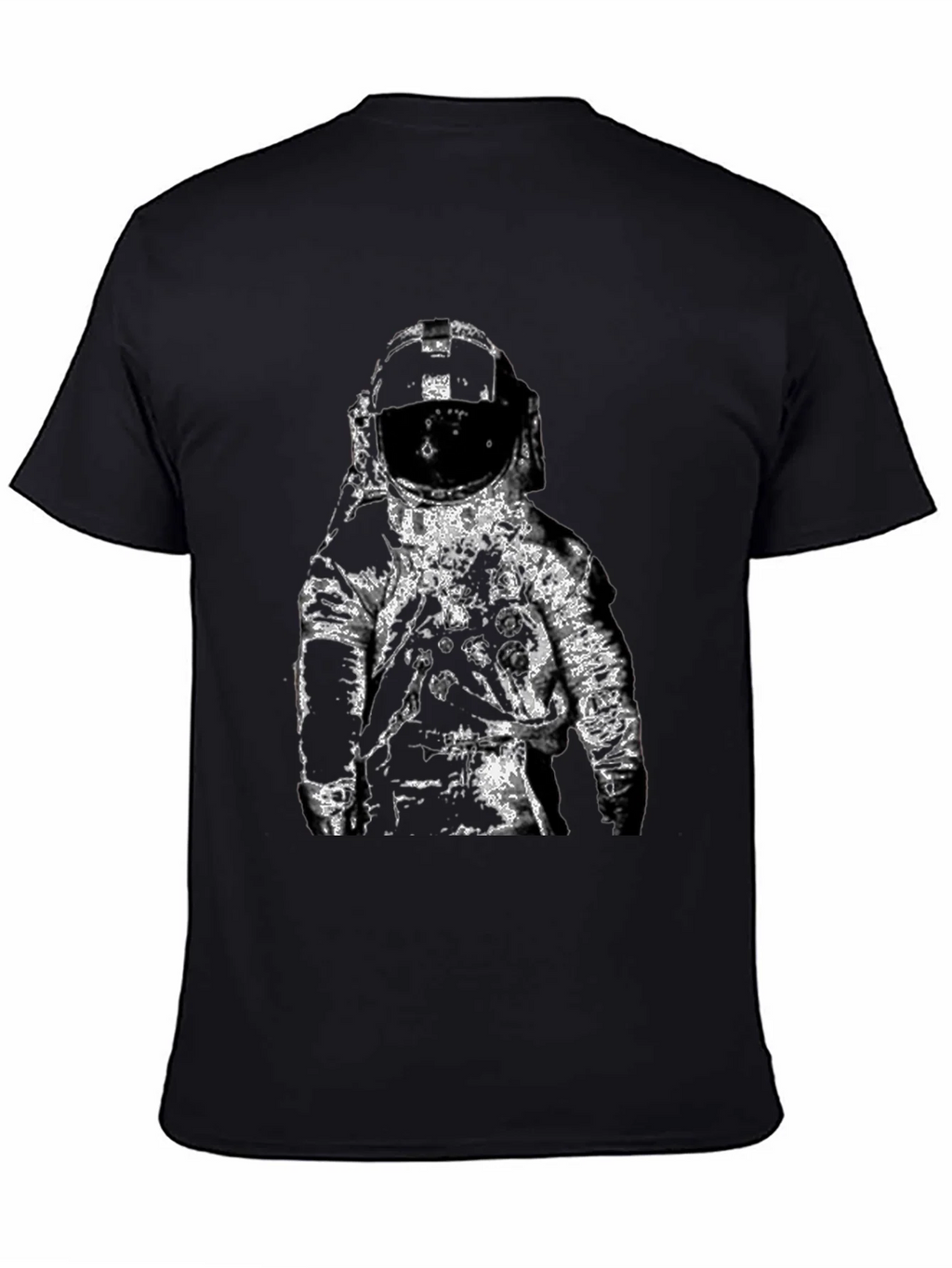 Astronaut Graphic Black T-Shirt