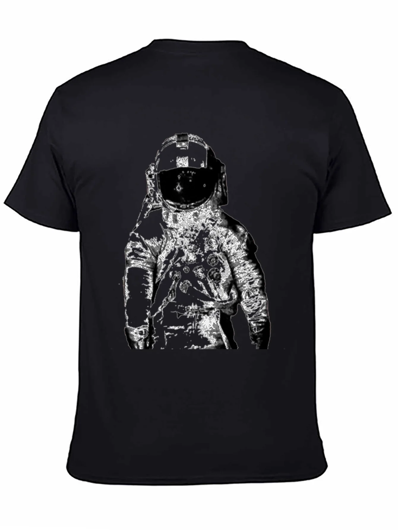 Astronaut Graphic Black T-Shirt