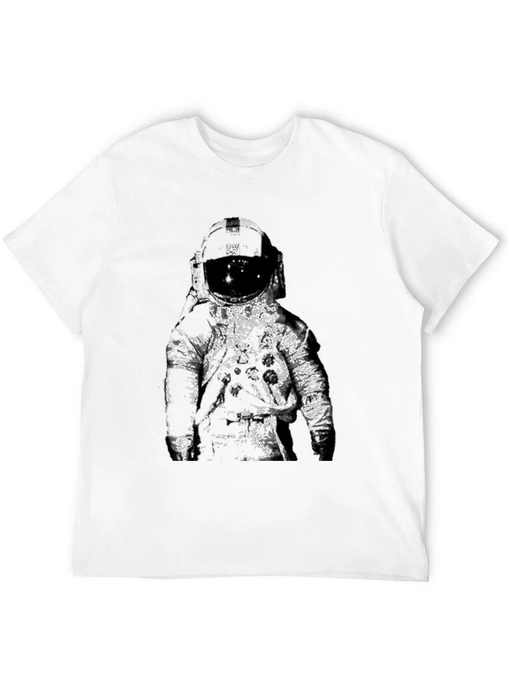 Astronaut Graphic Black T-Shirt