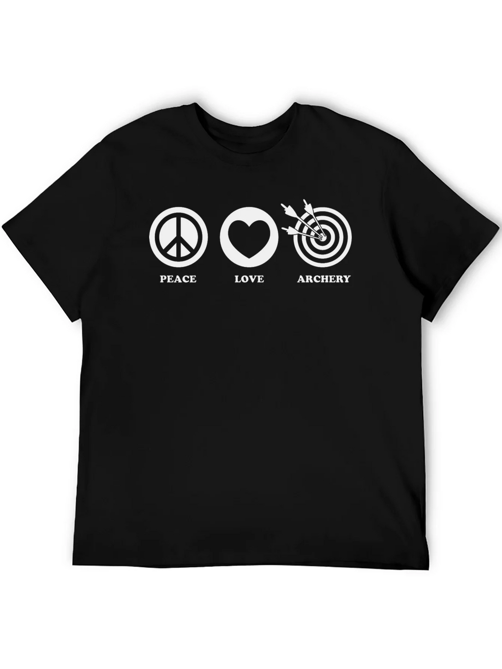 Peace Love Archery Graphic T-Shirt
