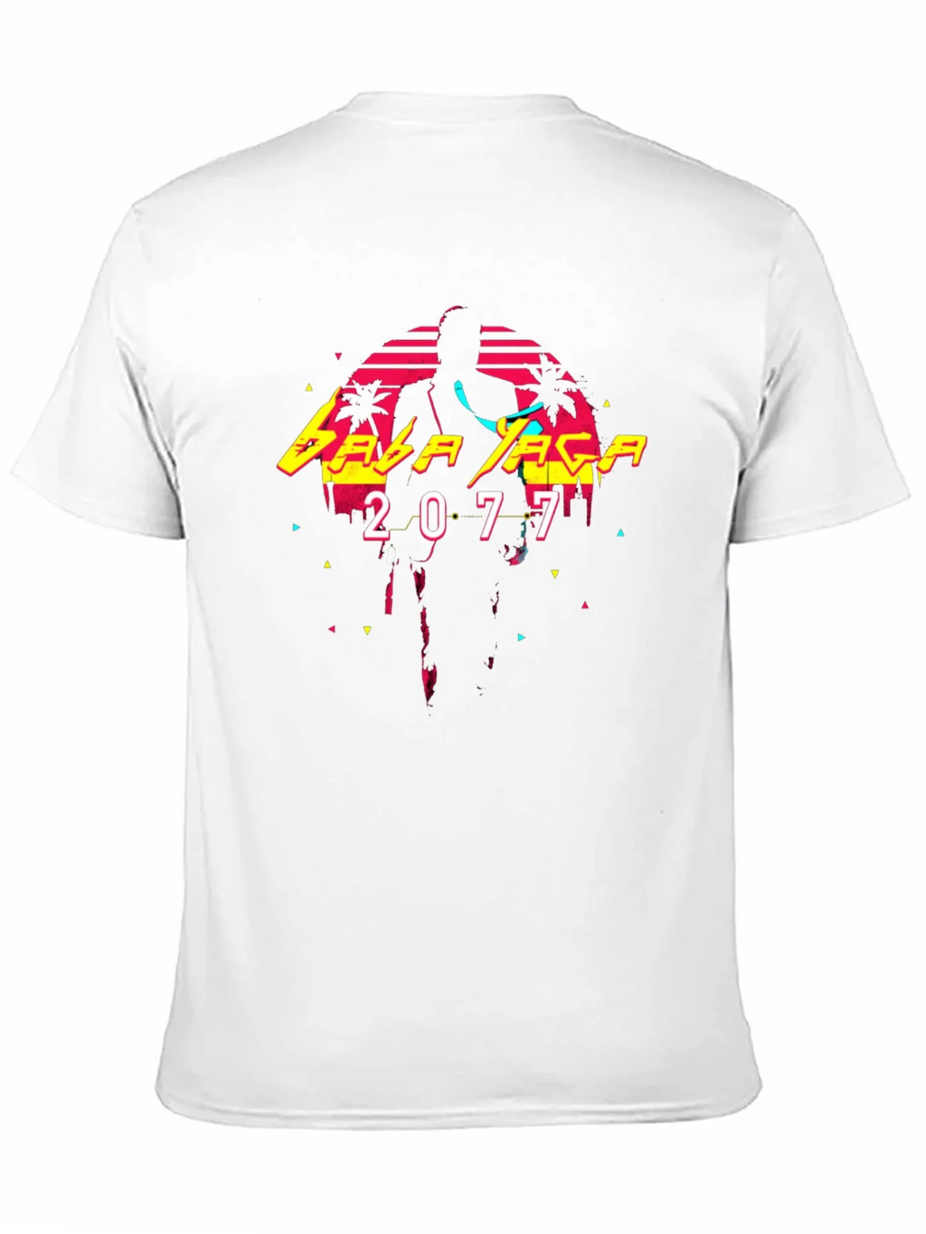 Cyberpunk Edgerunners Baba Yaga 2077 Black T-Shirt