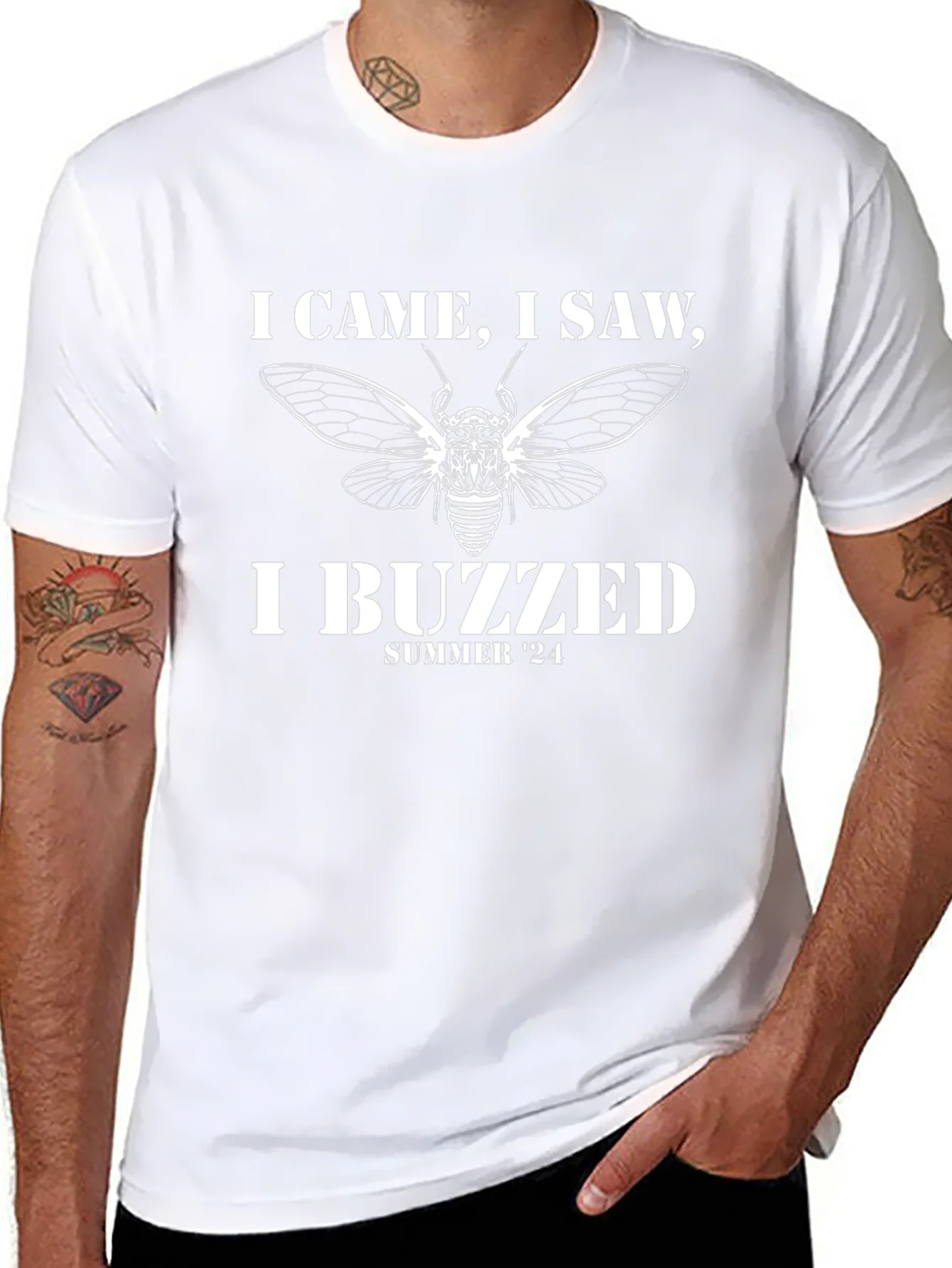I Came I Saw I Buzzed Summer 24 Graphic Tee