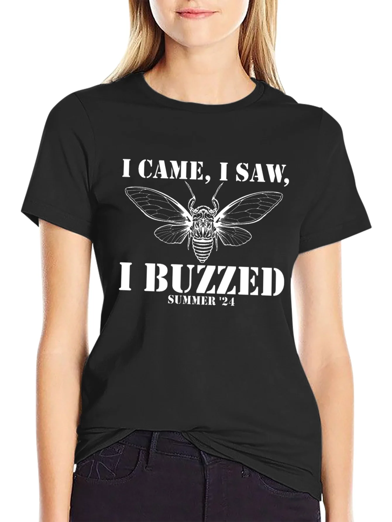 I Came I Saw I Buzzed Summer 24 Graphic Tee
