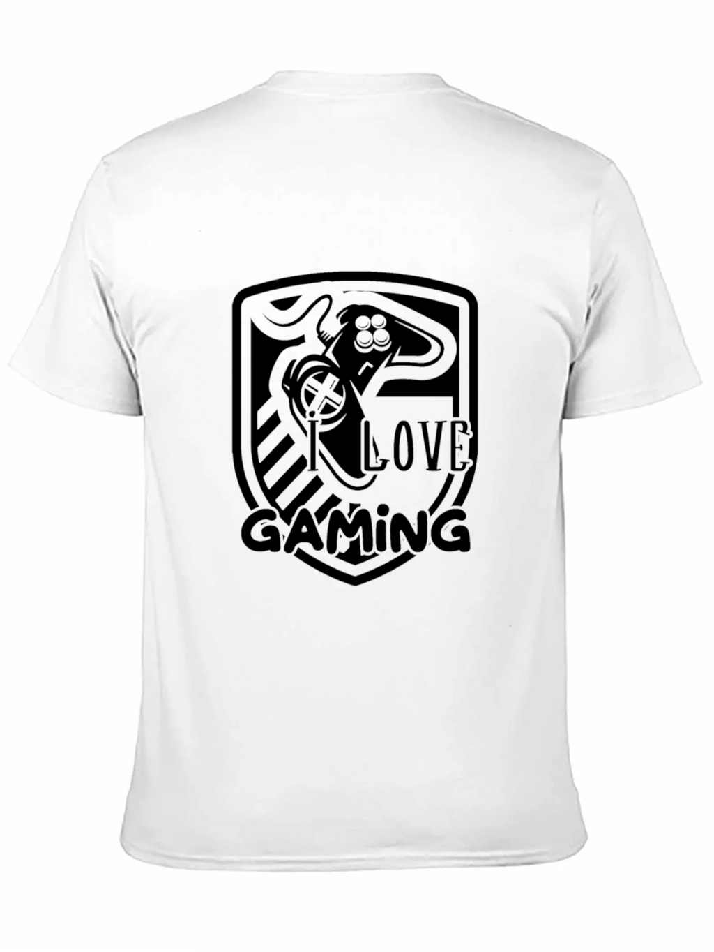 I Love Gaming Black T-Shirt