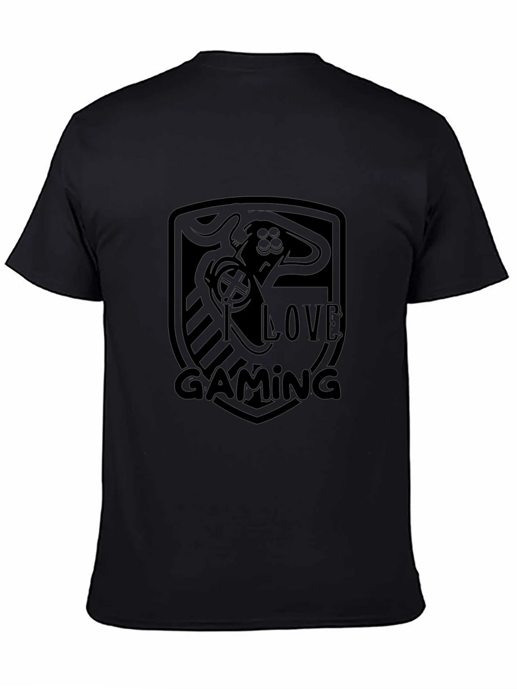 I Love Gaming Black T-Shirt