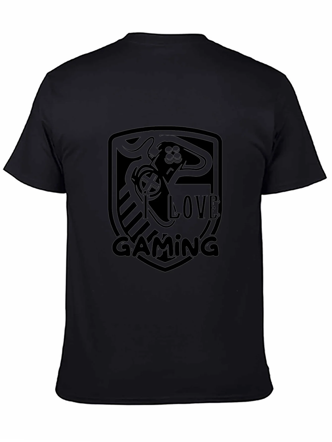 I Love Gaming Black T-Shirt