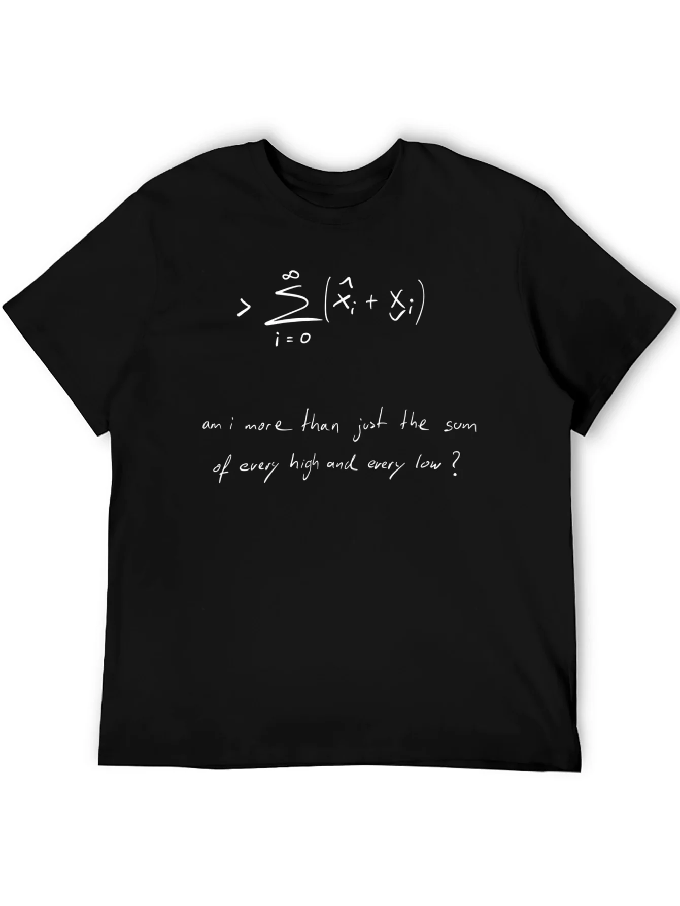 Math Equation T-Shirt - Sum of Experiences
