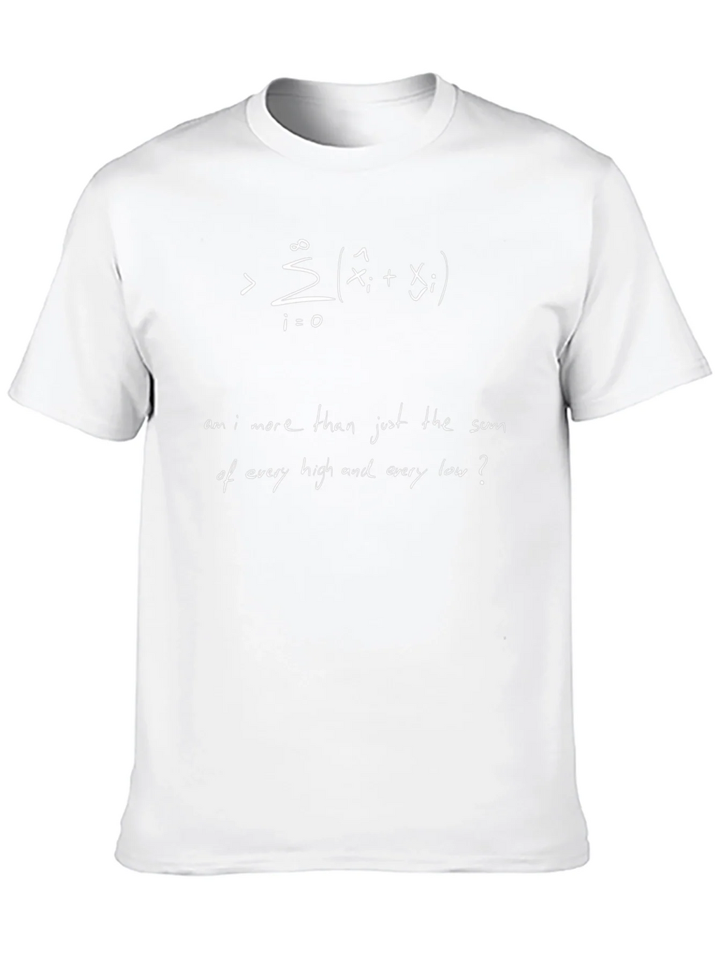 Math Equation T-Shirt - Sum of Experiences