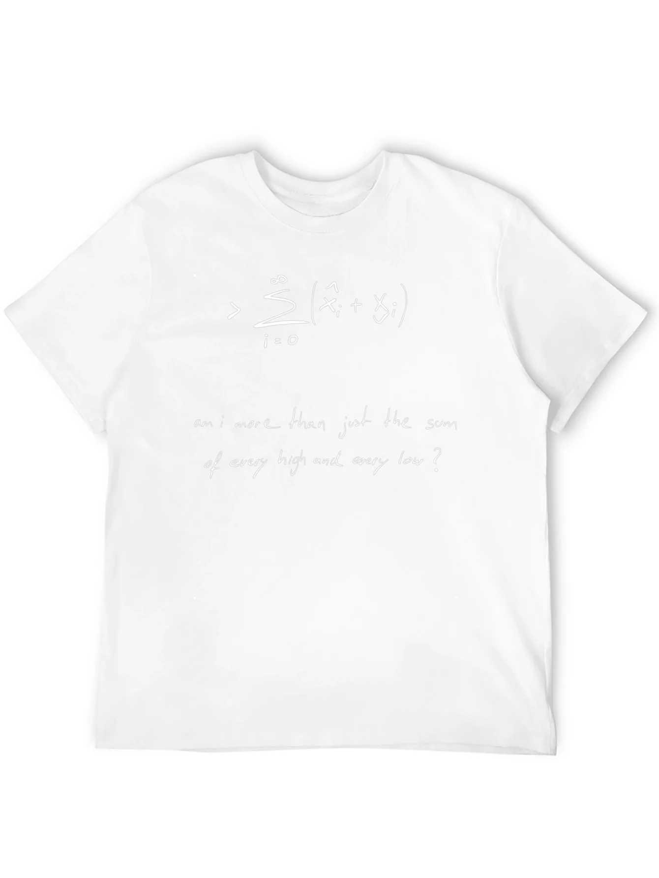 Math Equation T-Shirt - Sum of Experiences