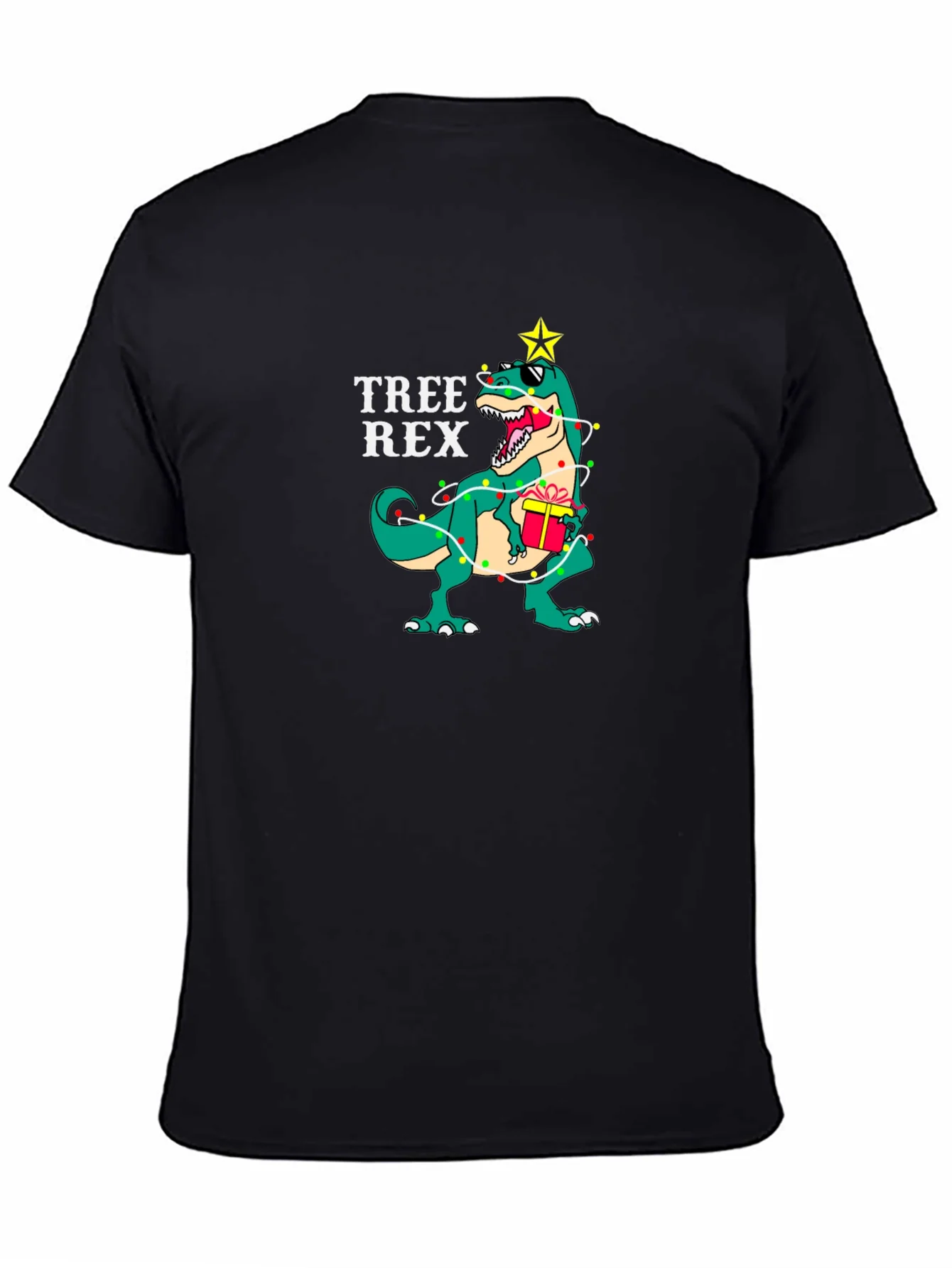 Tree Rex T-Shirt - Festive Dinosaur Tee