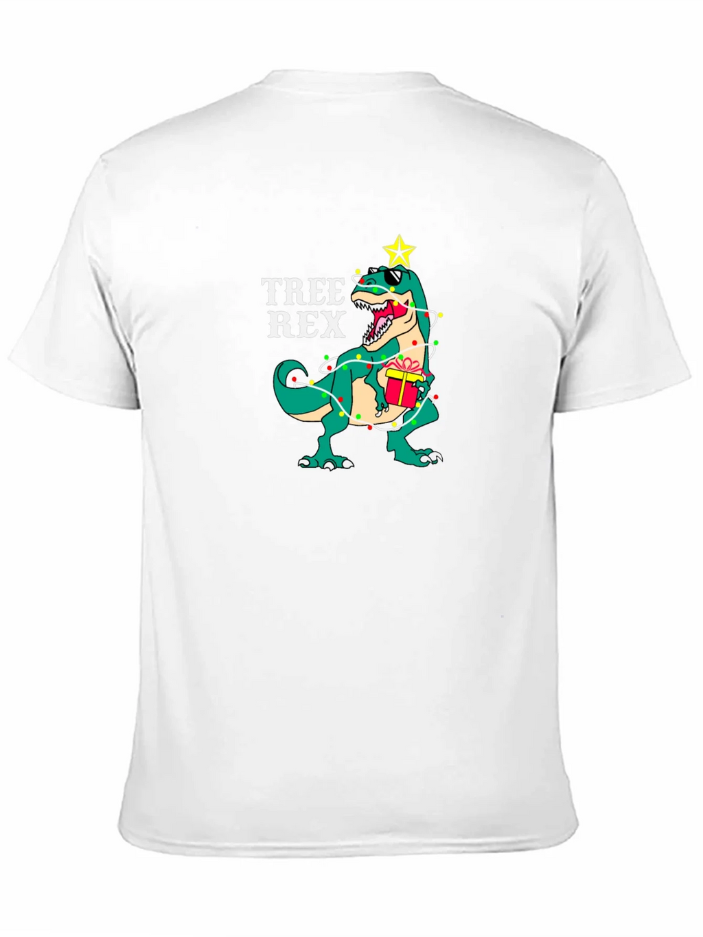 Tree Rex T-Shirt - Festive Dinosaur Tee