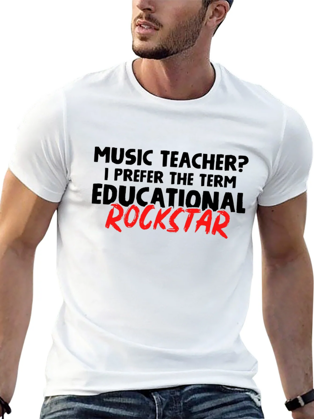 Music Teacher Educational Rockstar T-Shirt