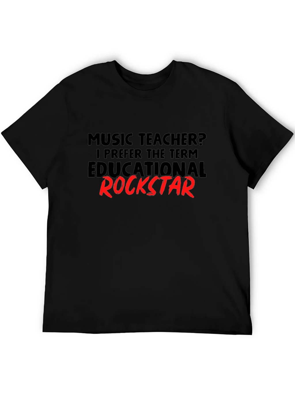 Music Teacher Educational Rockstar T-Shirt