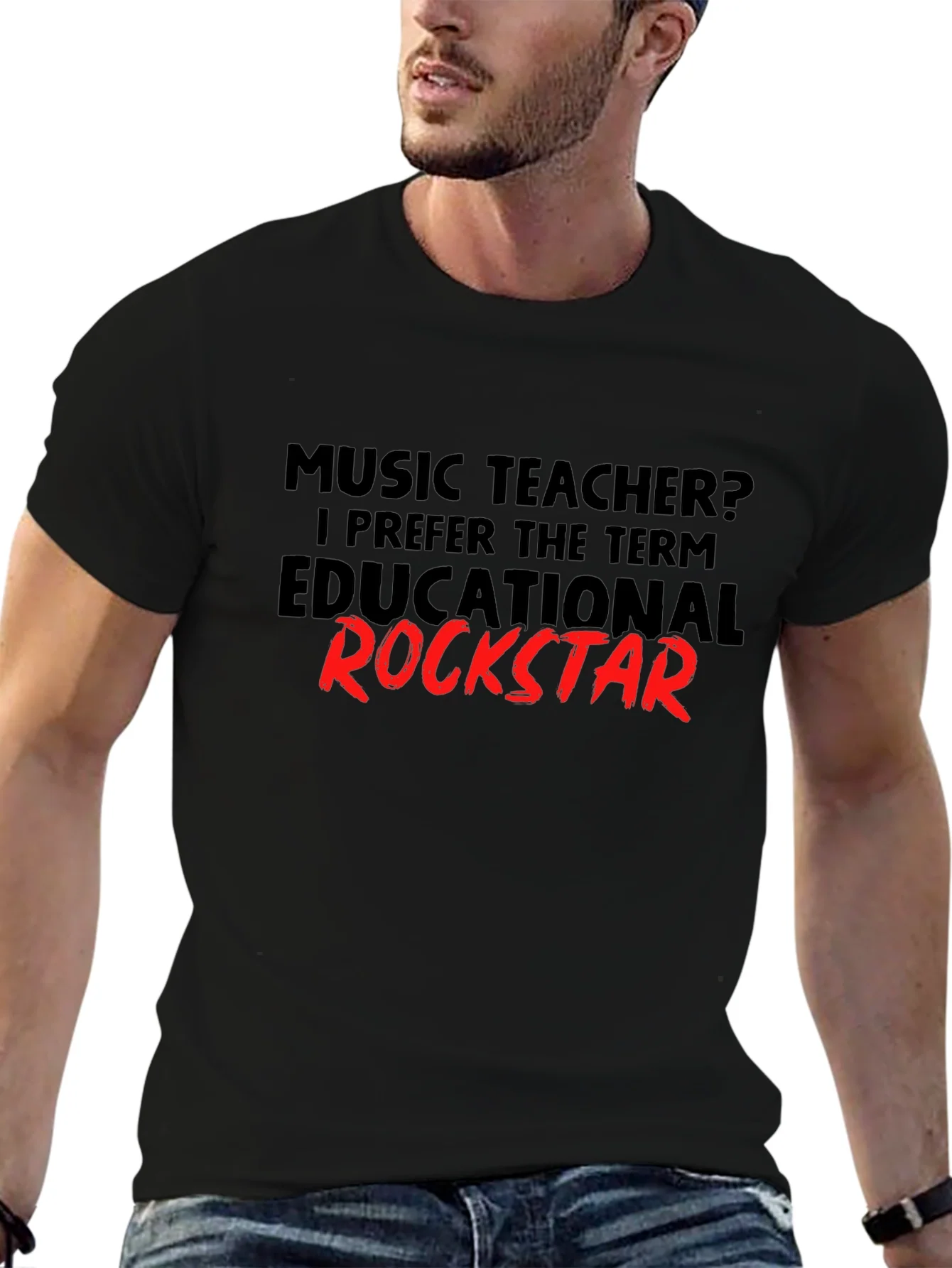Music Teacher Educational Rockstar T-Shirt
